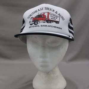 Vintage Trucker Hat - Southeast Truck and Auto 3 Striper - Adult Snapback
